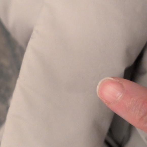 Lululemon Insulated Trench Coat Raw Linen Size 6 - Picture 9 of 11